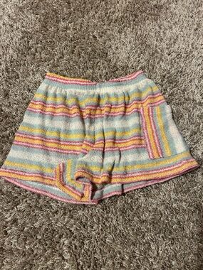 Zara Kids Sweater Shorts.